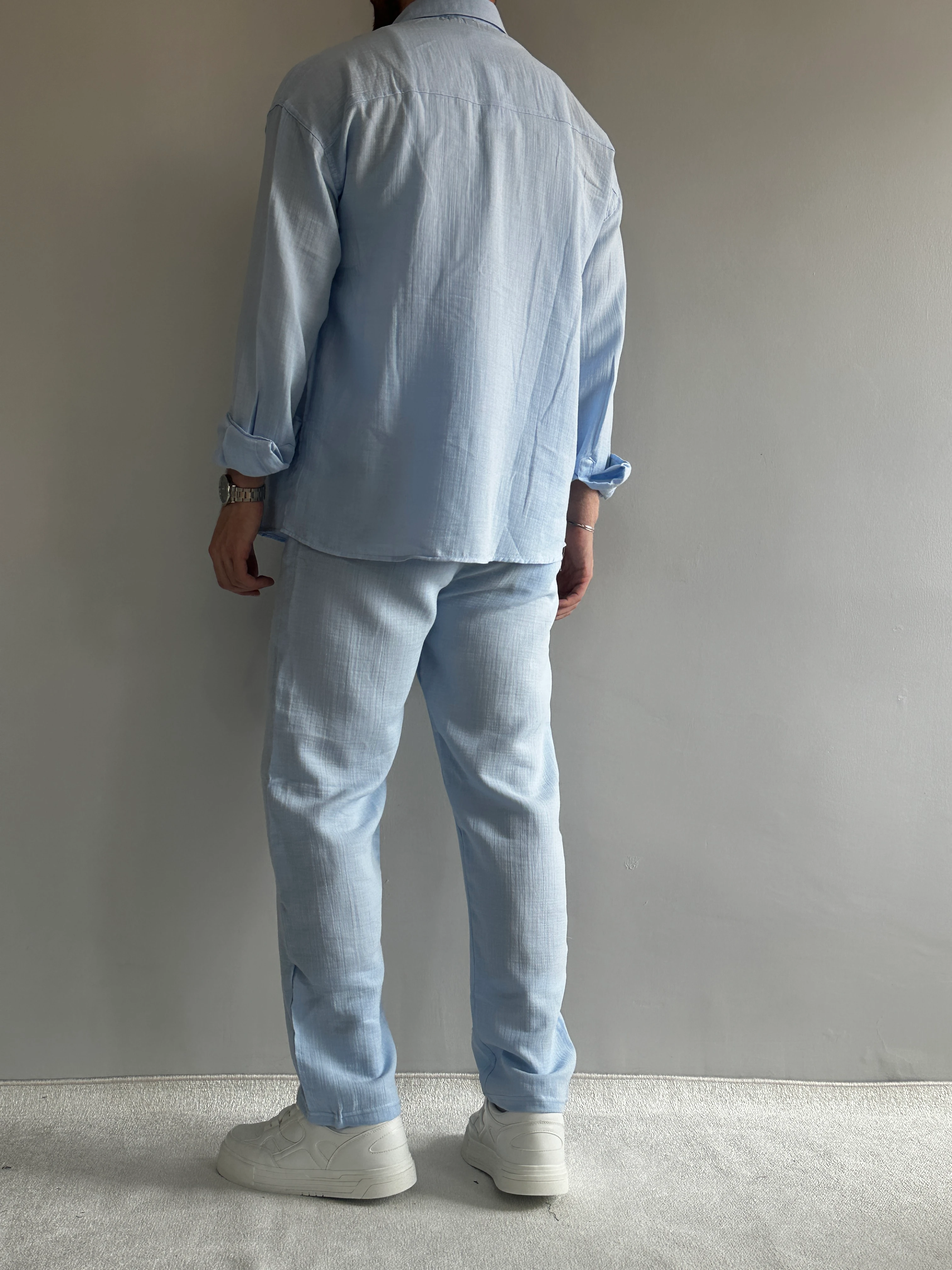 Prime Old Money Yüksek Kalite Müslin Keten Takım - P120