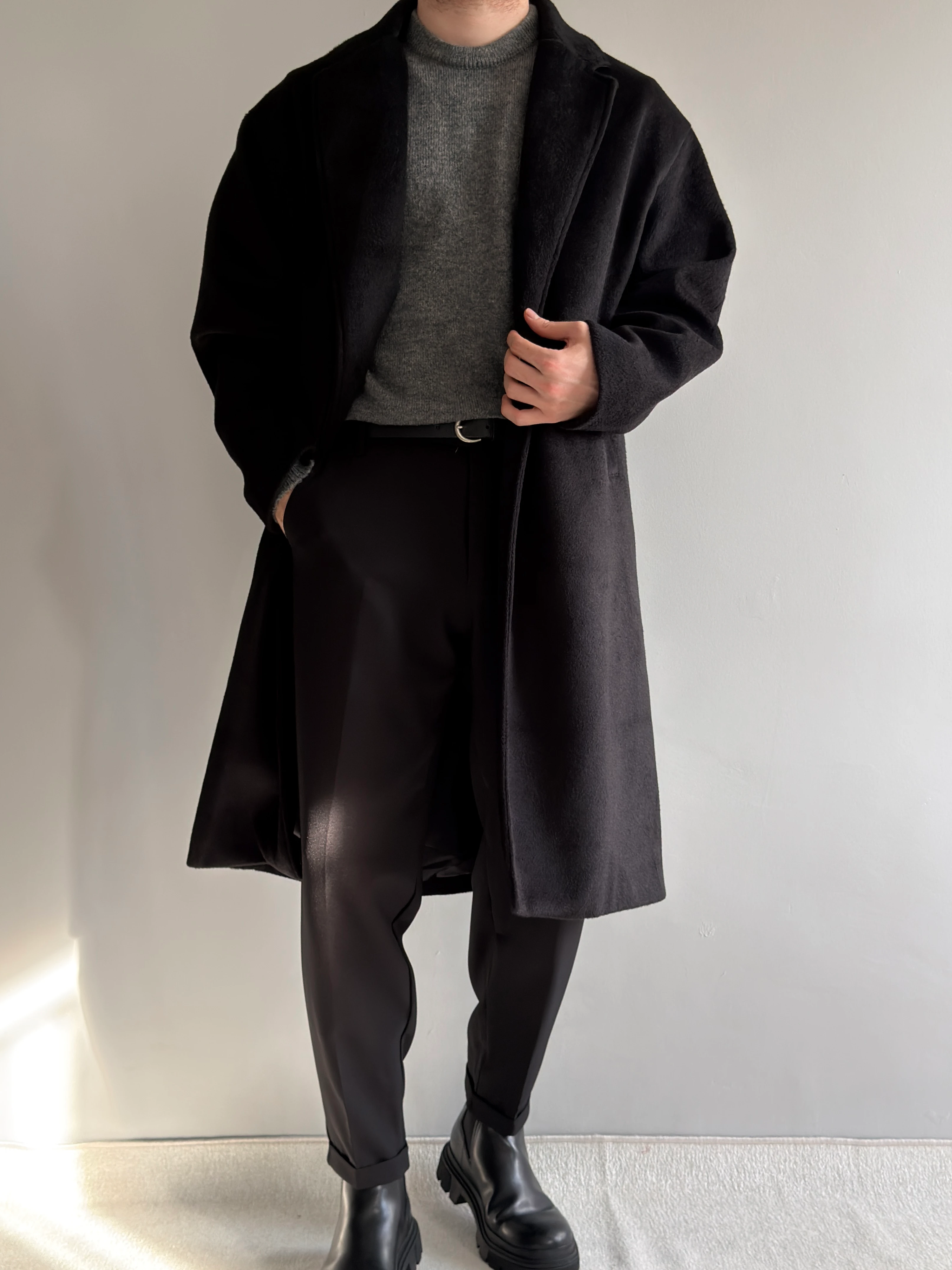 Prime Old Money Exlusive Oversize Kalıp Kaban - P183