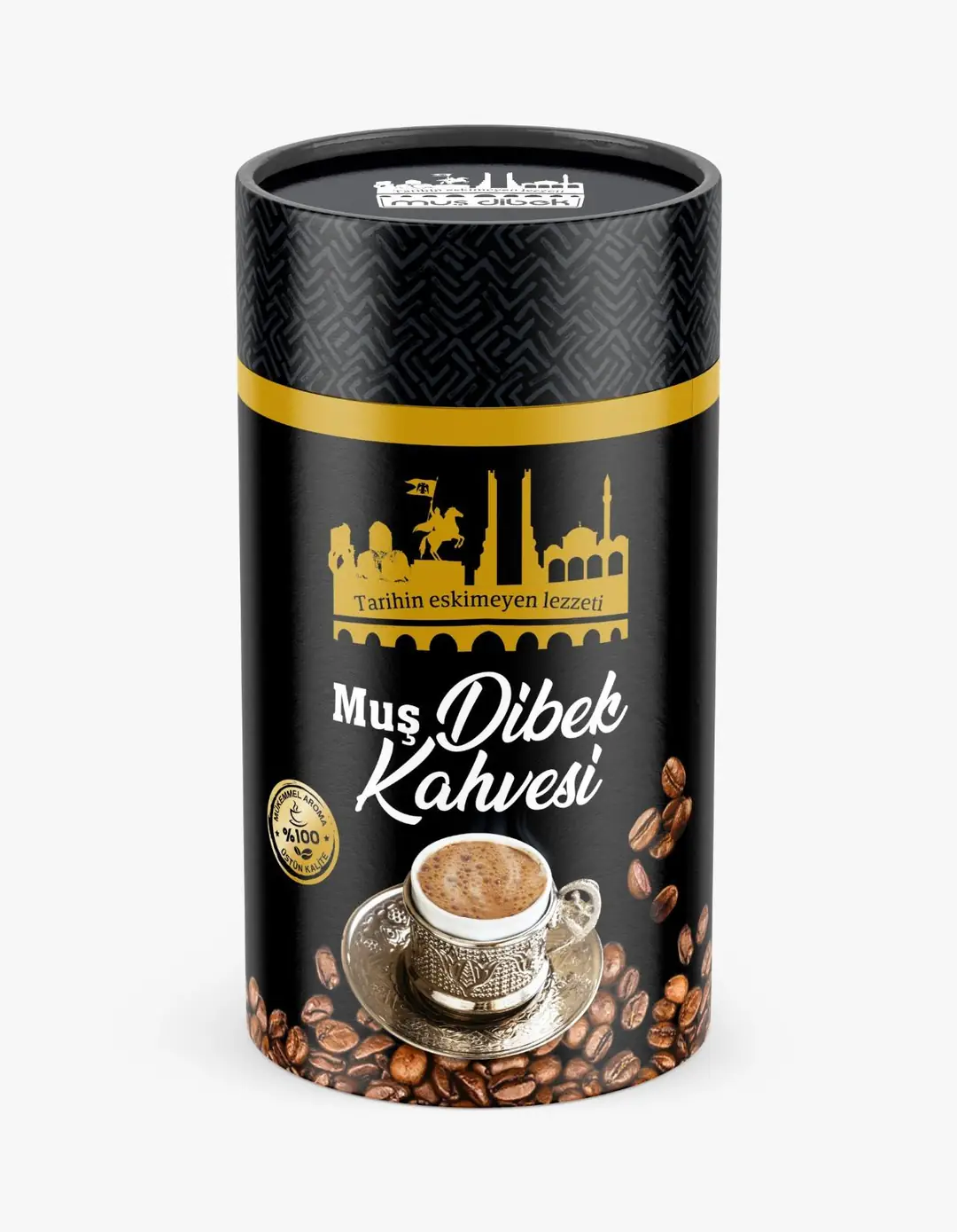 Muş Dibek Kahvesi 400 g – Silindir Kutu