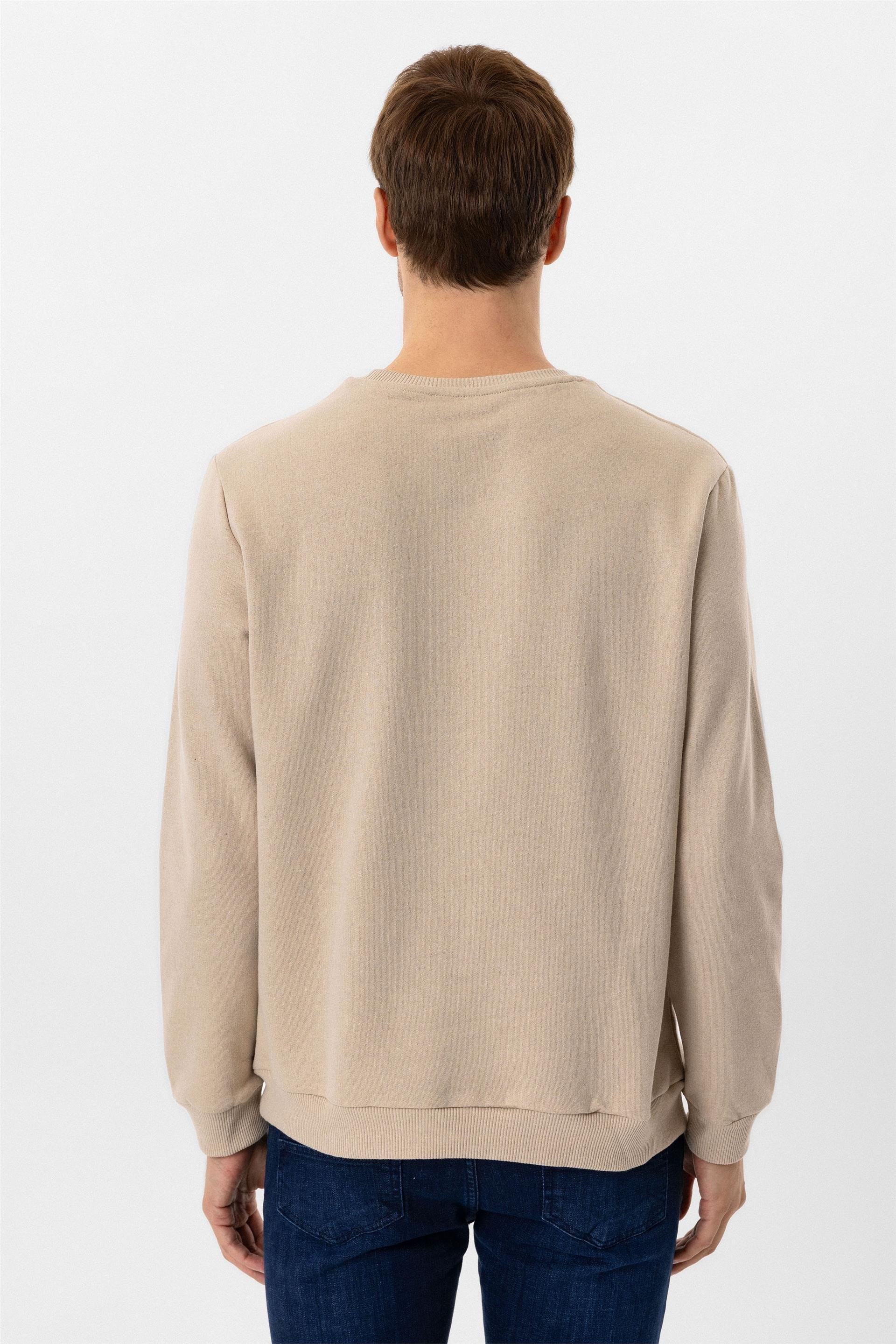 Süvari Oversize Kalıp O Yaka 3 İplik Yumuşak Dokulu Sweat