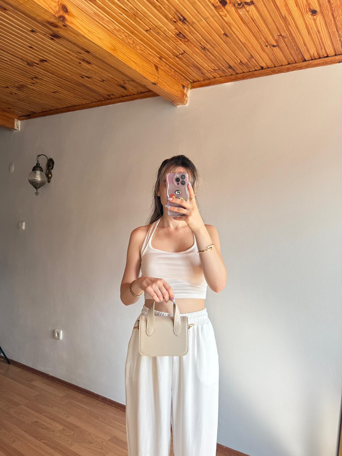 Nina Model Vizon Kadın El ve Omuz Çantası