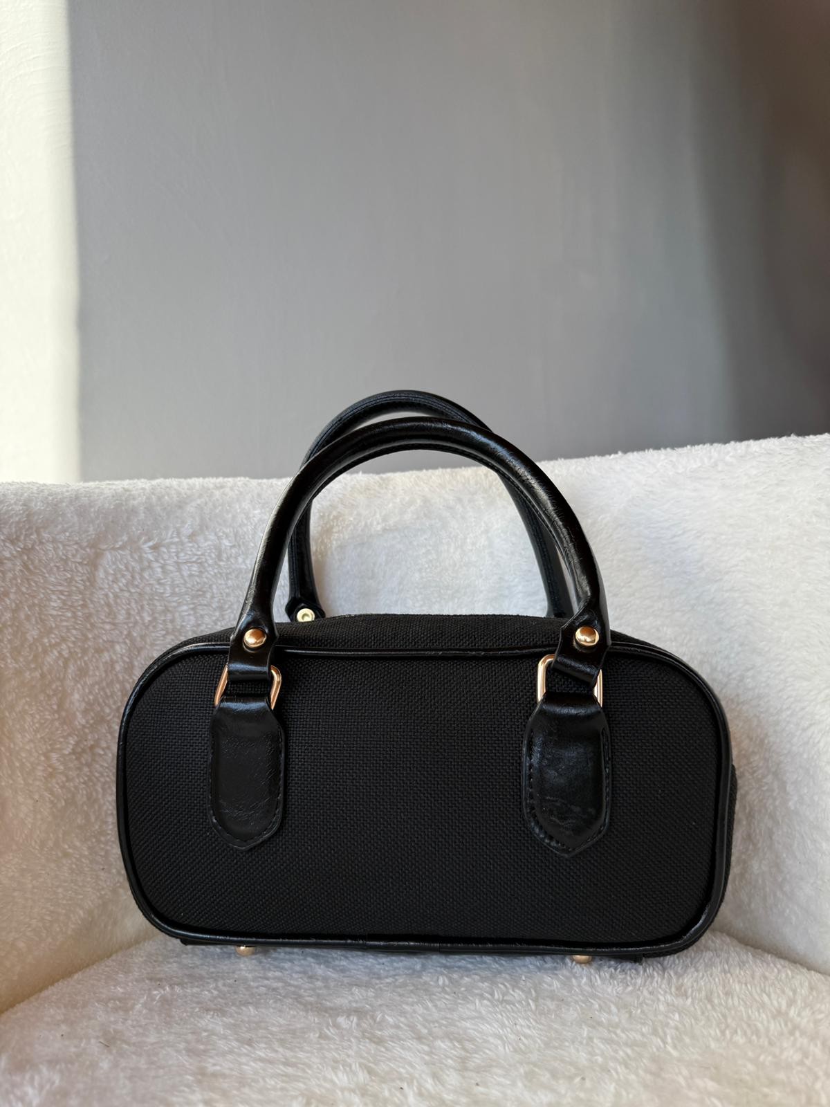 Beliz Model Komple Siyah El ve Kol Çantası