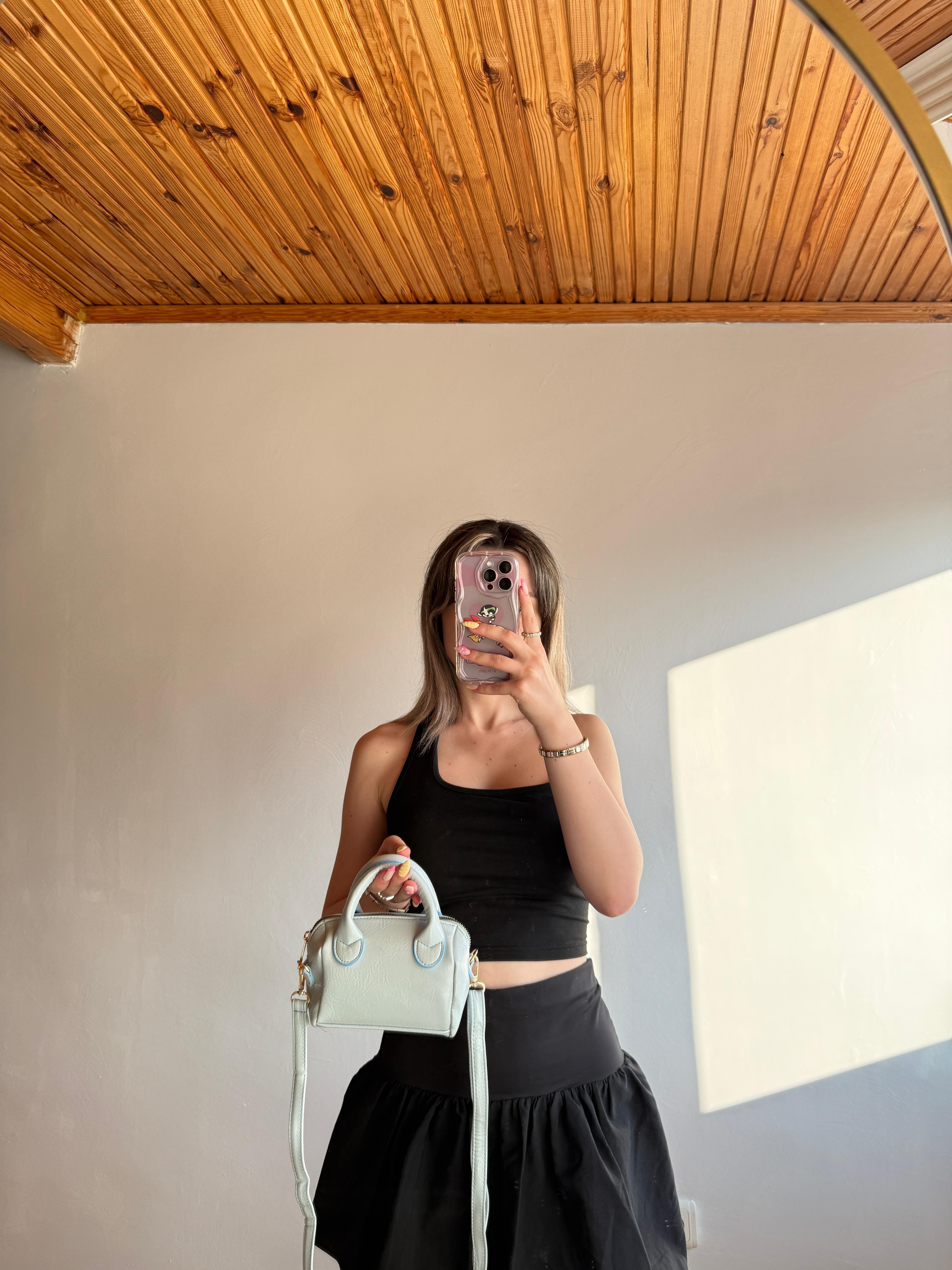 VK Model Mavi El ve Omuz Çantası