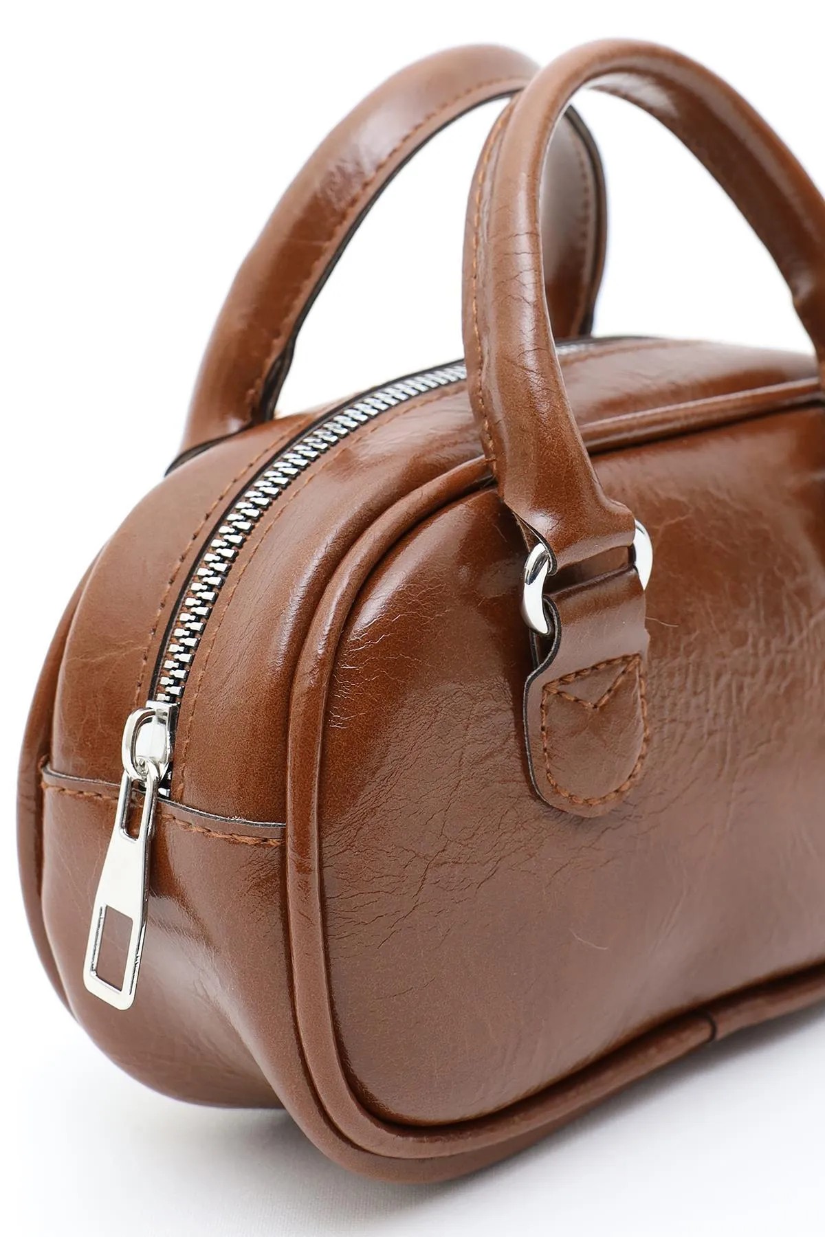 Elva Model Taba Mini Çapraz Askılı Retro Çanta