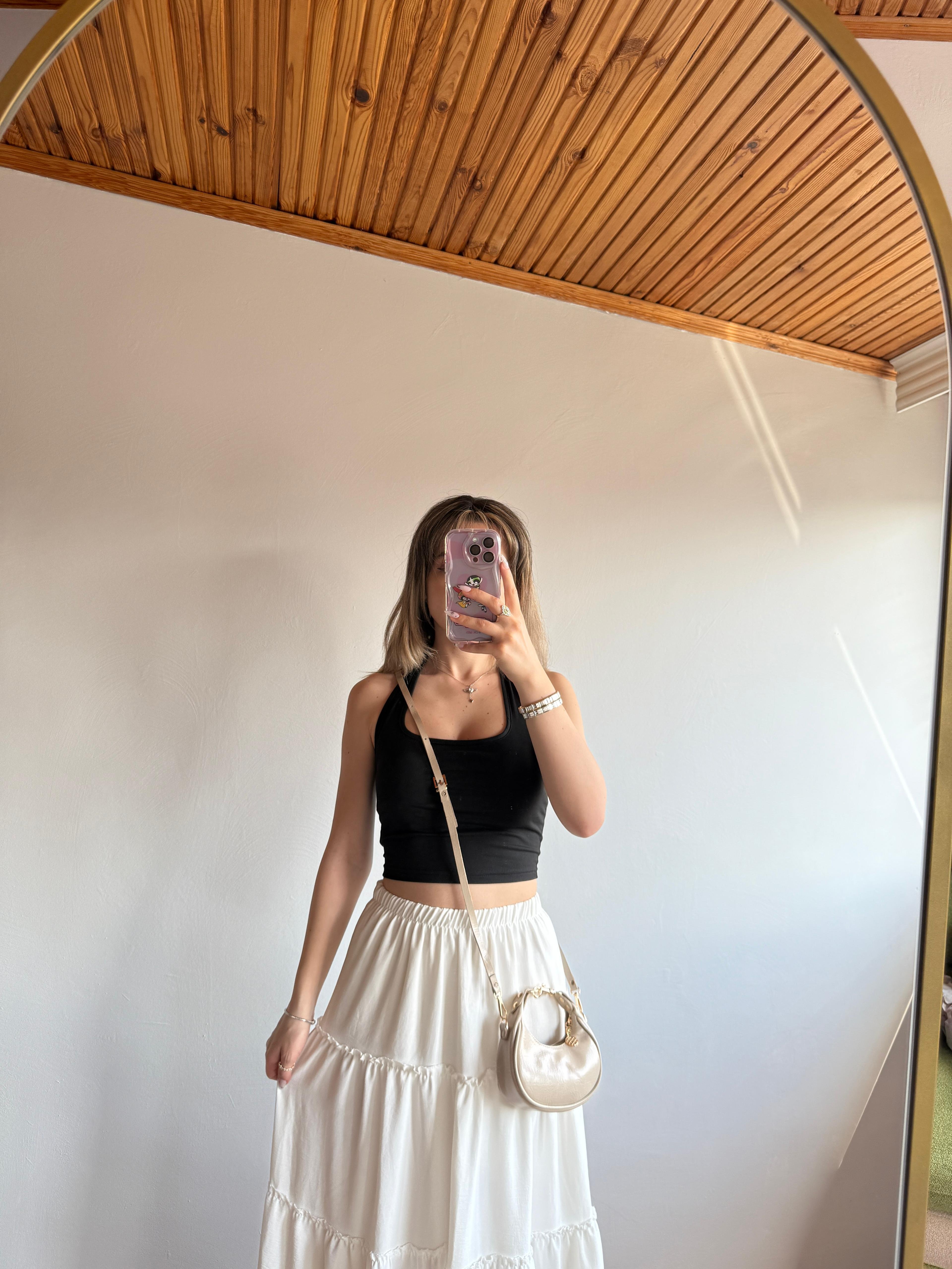 CC Model Mini Boy Vizon Aksesuar Detaylı Kadın El ve Omuz Çanta 