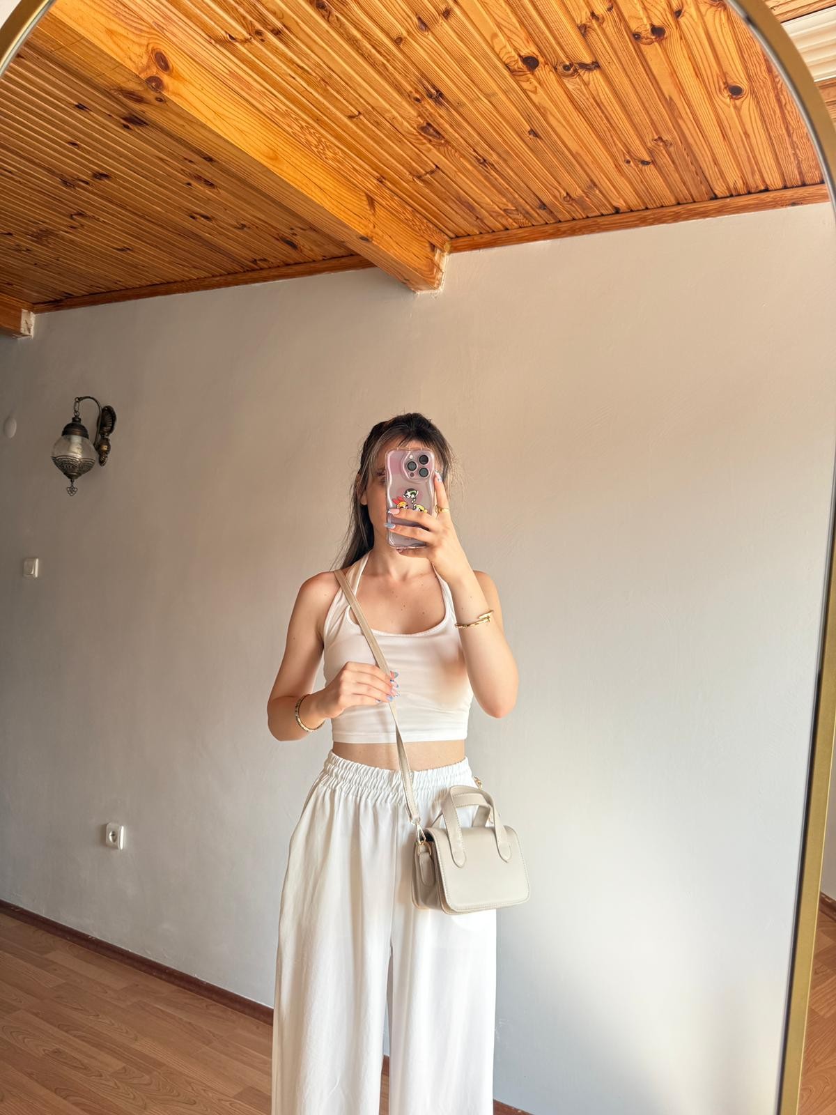 Nina Model Vizon Kadın El ve Omuz Çantası