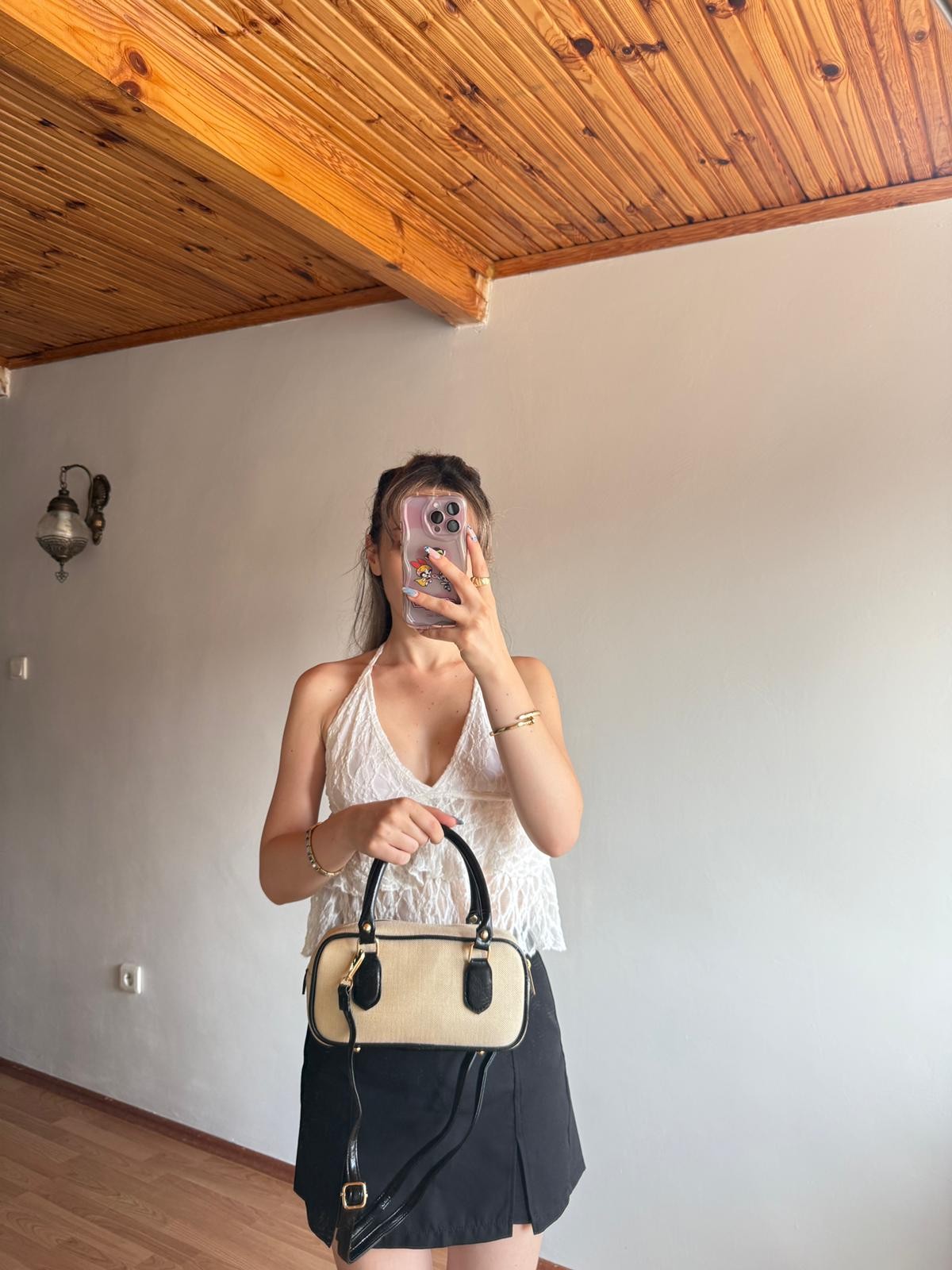 Beliz Model Siyah El ve Kol Çantası
