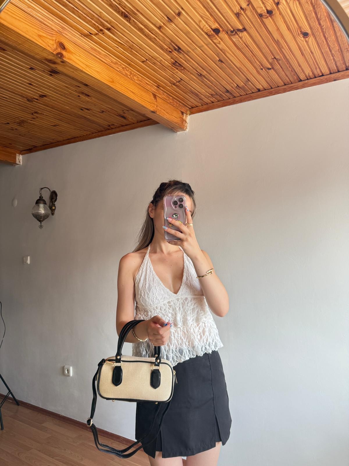 Beliz Model Siyah El ve Kol Çantası