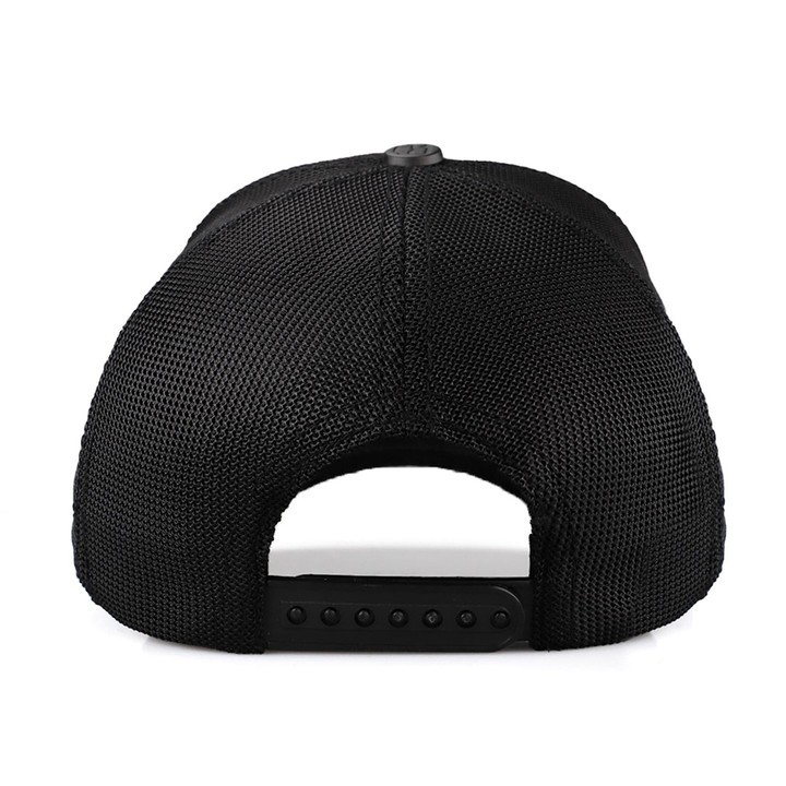 Siyah Cordura Kumaş Trucker Şapka (Cap)