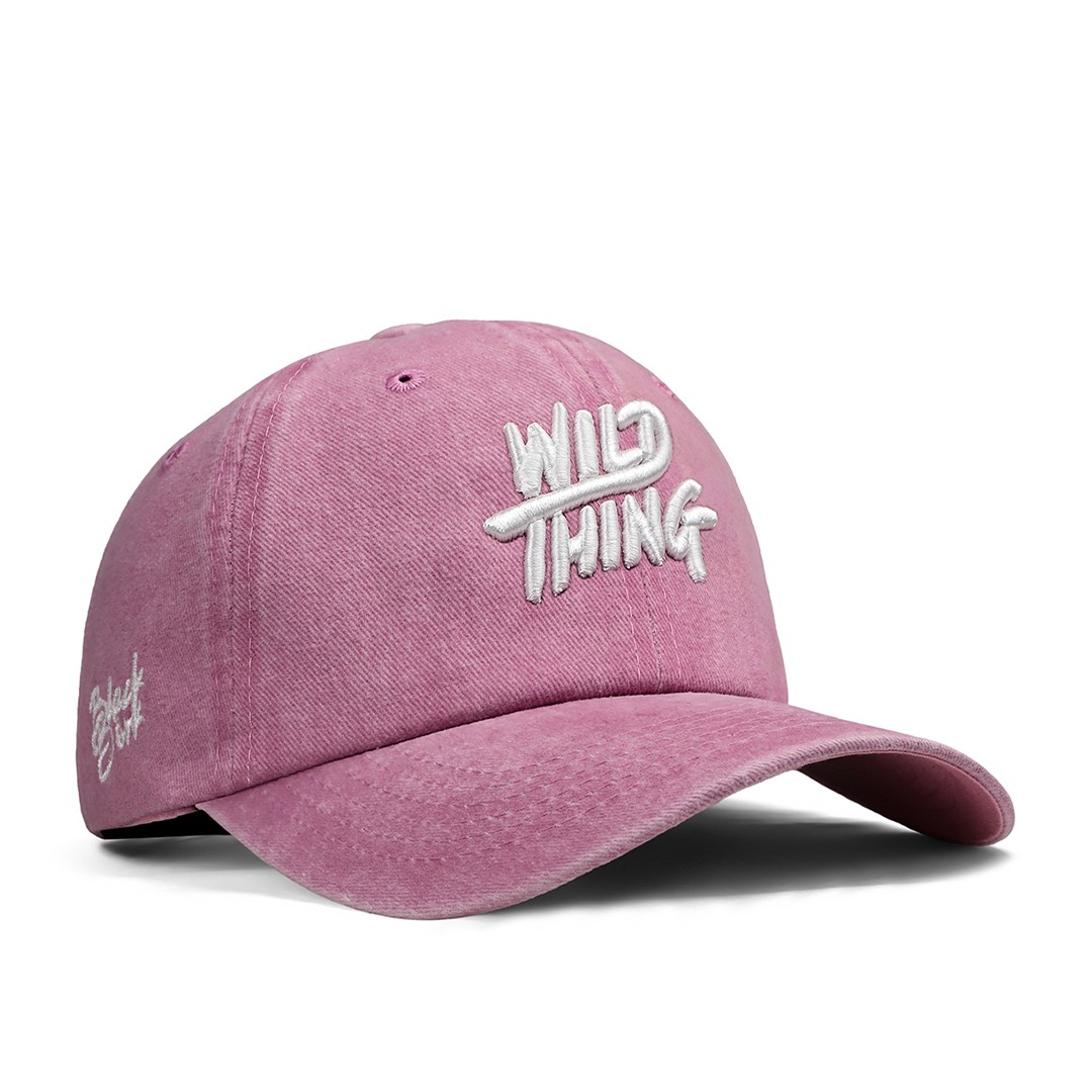 Vintage Toz Pembe Şapka (Cap) - Wild Thing