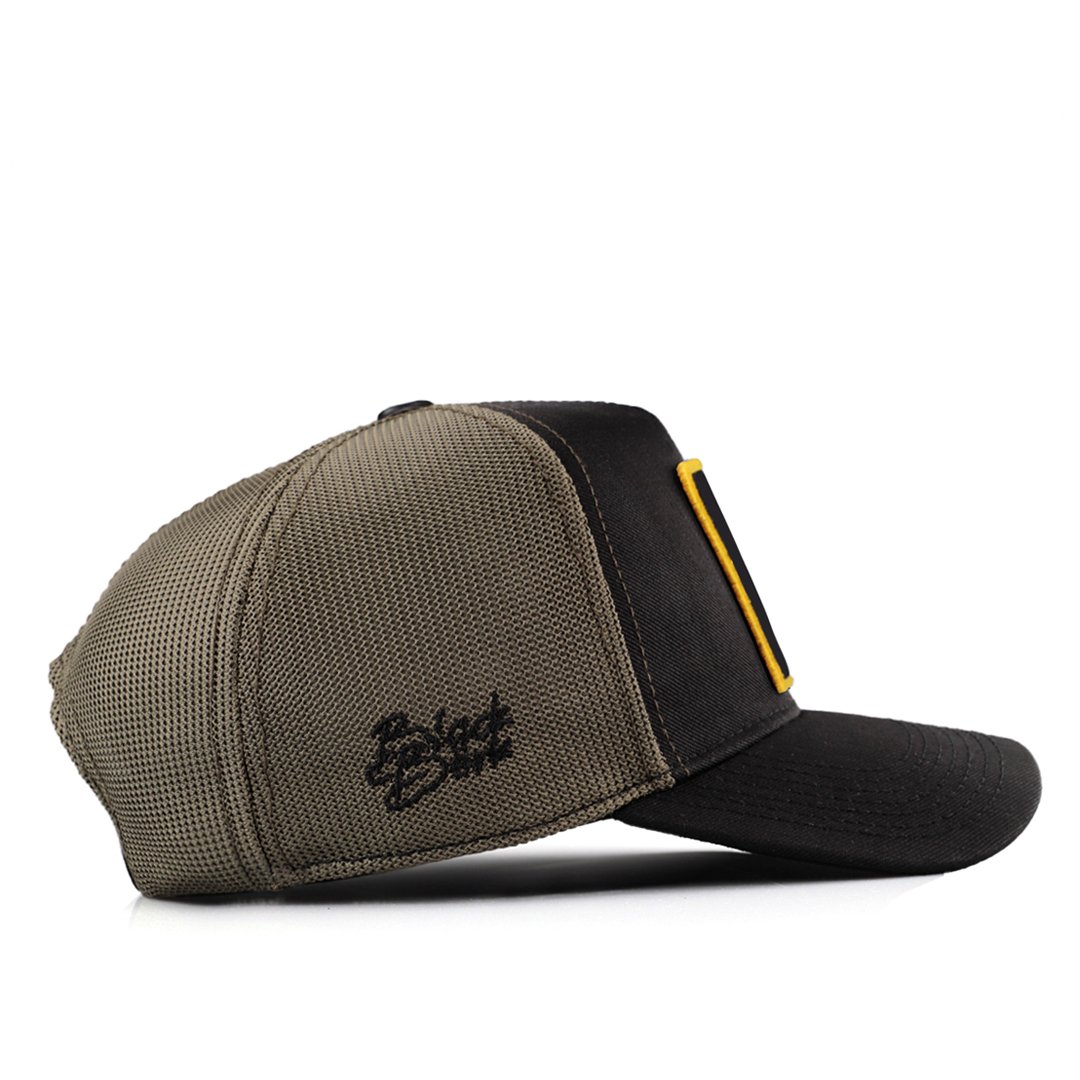 Joker Siyah-Haki Cordura Kumaş Şapka (Cap)