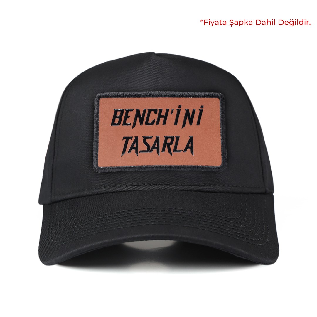 V2 Camel-Siyah Benchini Tasarla Unisex Bench (Patch)