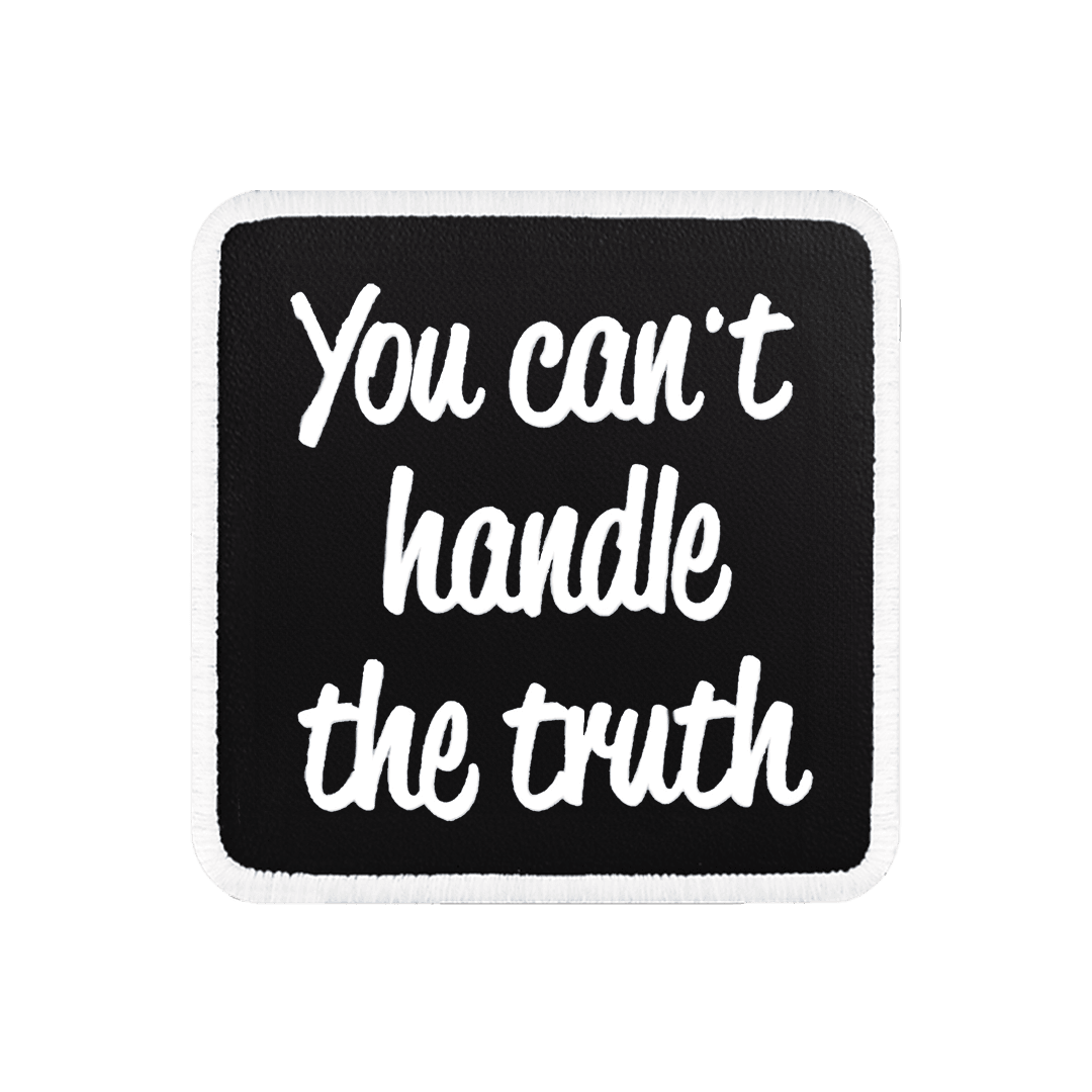 V1 You can't handle - 1 Kod Logolu Unisex Siyah-Beyaz Bench (Patch)