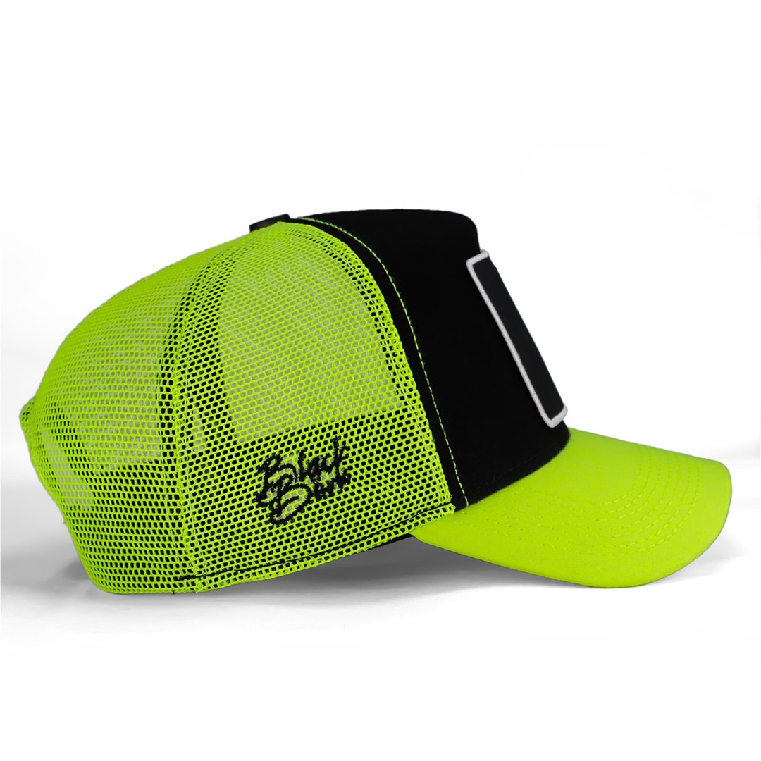 Neon Siperli Neon-Siyah Şapka (Cap)