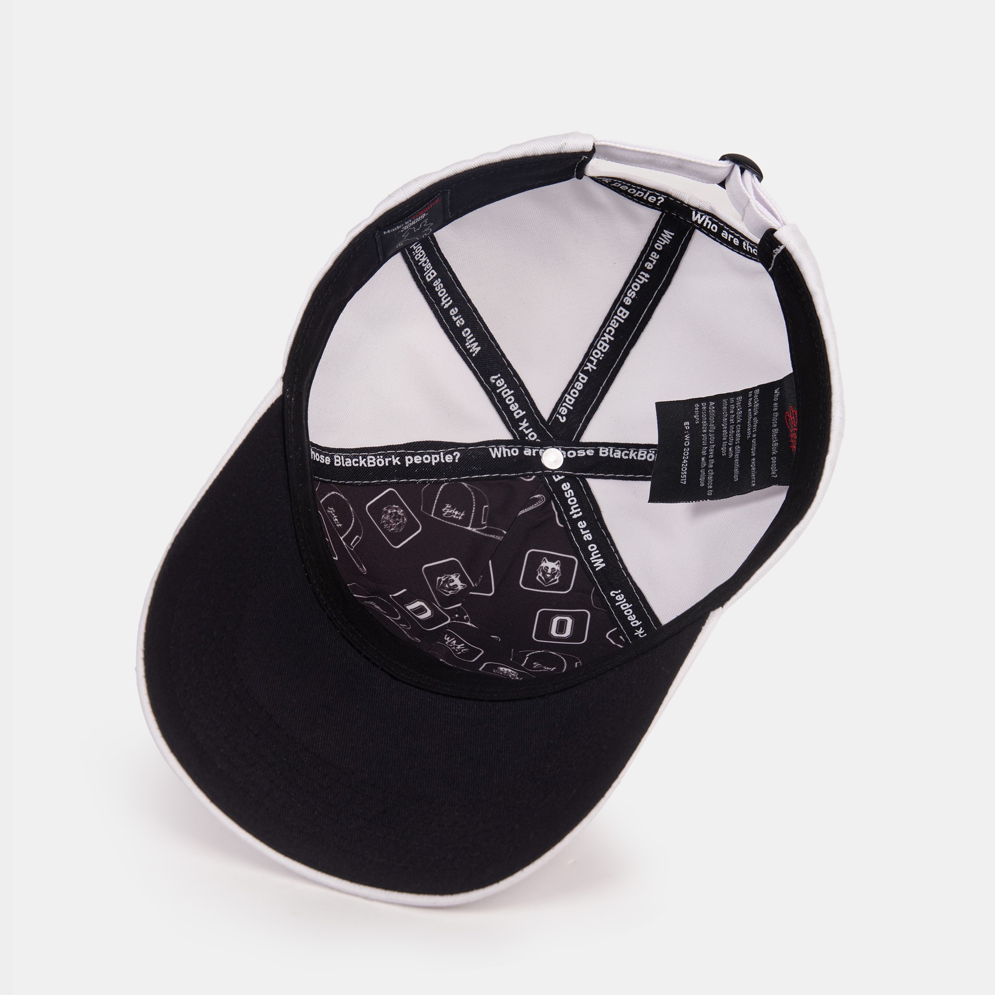 BlackBörk Six Baseball Beyaz Şapka (CAP)