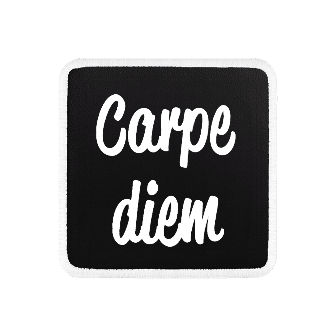 V1 Carpe Diem - 1 Kod Logolu Unisex Siyah-Beyaz Bench (Patch)