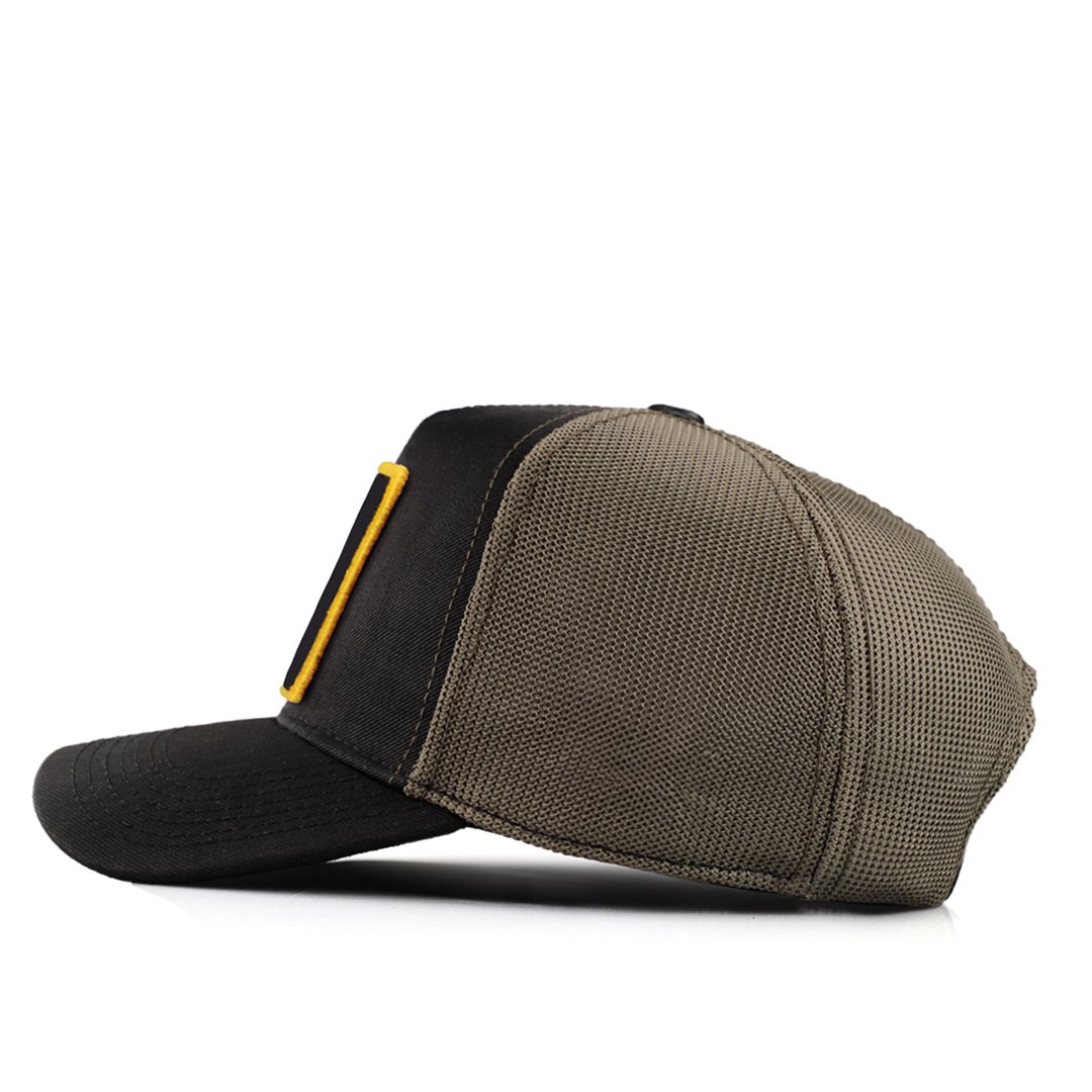 Joker Siyah-Haki Cordura Kumaş Şapka (Cap)