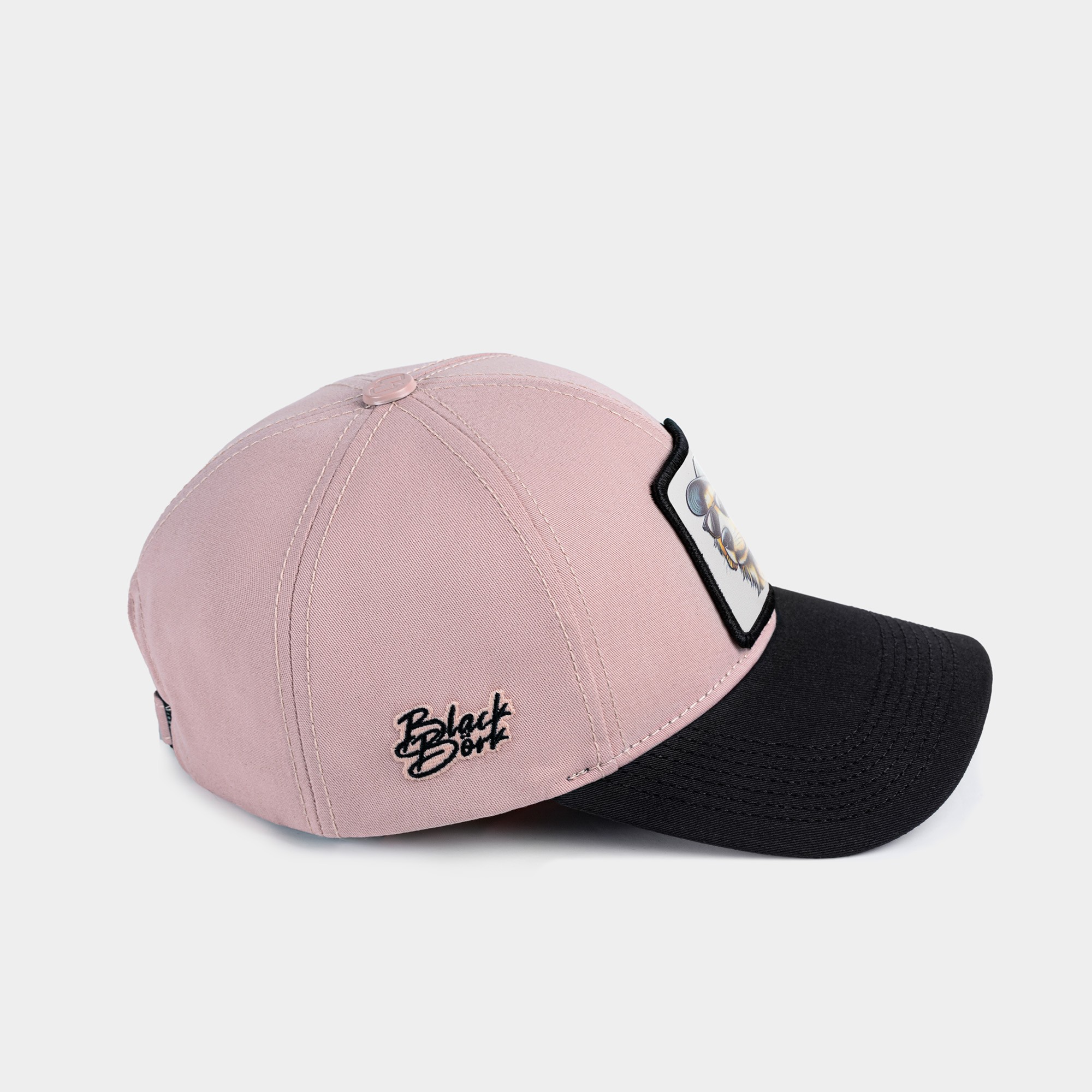 BlackBörk Six Baseball Siyah siperli - Somon Şapka (CAP)