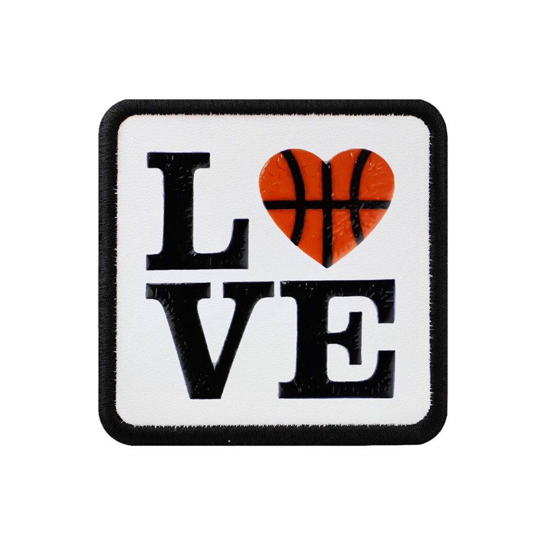 V1 Love Basketbol - 1 Kod Logolu Unisex Beyaz- Siyah Bench (Patch)