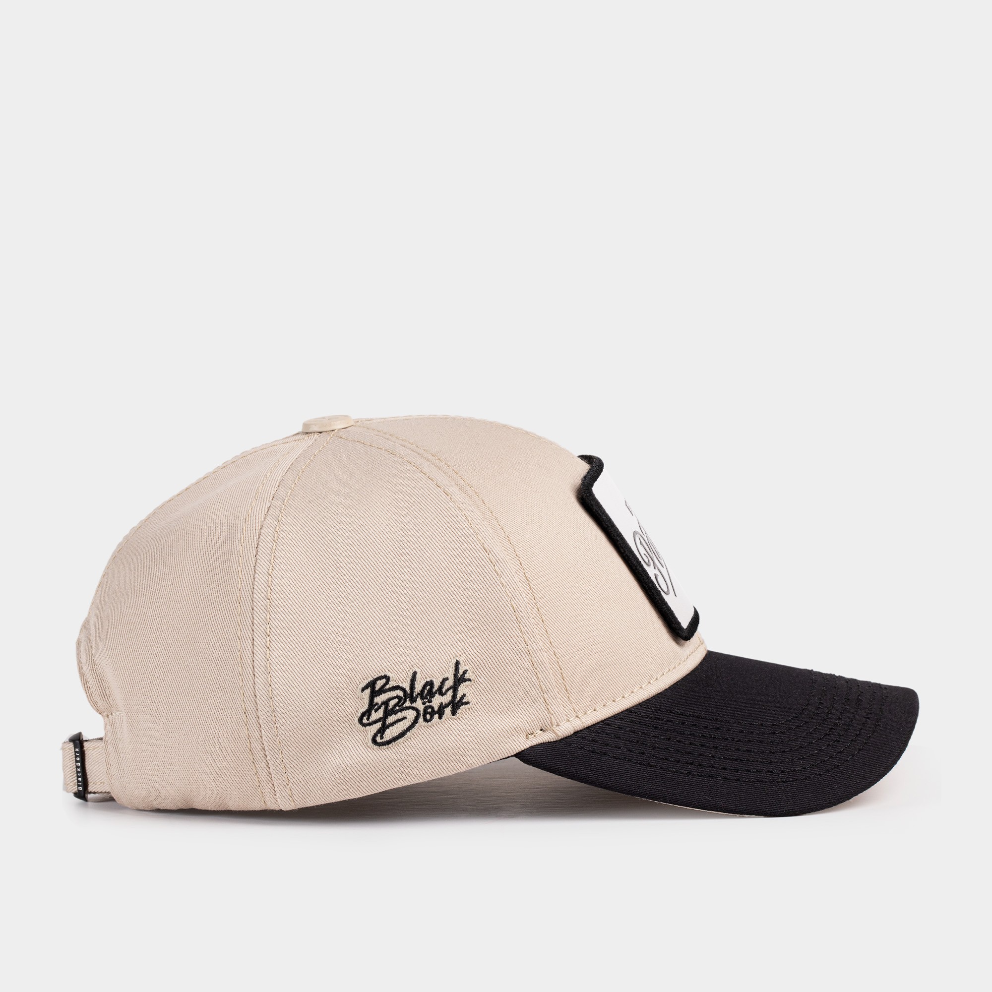 BlackBörk Six Baseball Siyah Siperli - Bej Şapka (CAP)