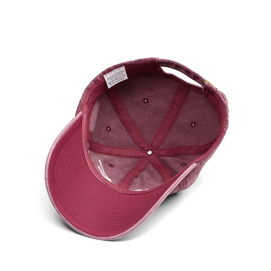 Vintage Bordo Şapka (Cap)