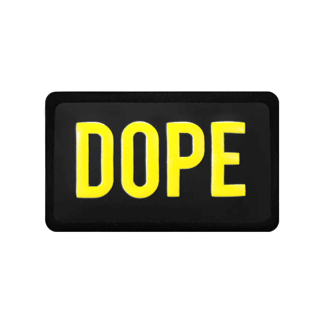 V2  Dope - 2 Kod Logolu Unisex Siyah Bench (Patch)