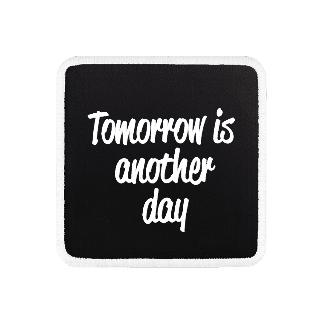 V1 Tomorrow is another day - 1 Unisex Siyah-Beyaz Bench (Patch)