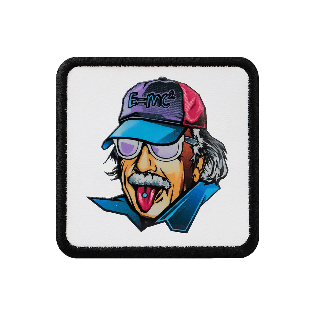 V1 Einstein - 1bs Kod Logolu Unisex Beyaz Bench (Patch)