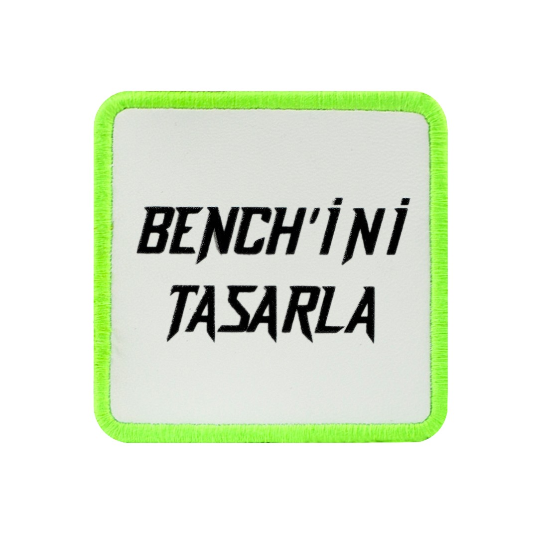 V1 Beyaz-Neon Benchini Tasarla Unisex Bench (Patch)