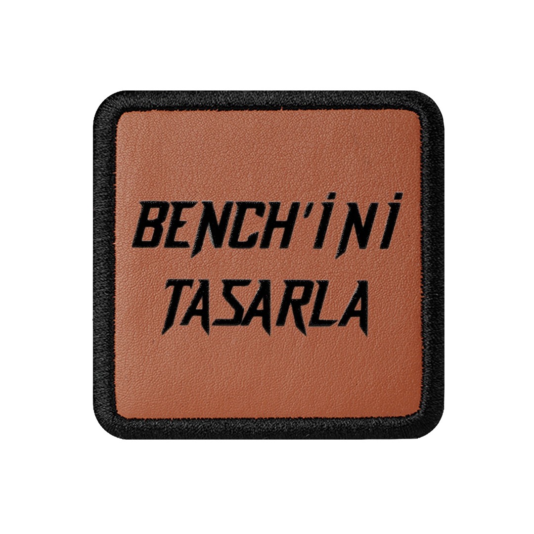 V1 Camel-Siyah Benchini Tasarla Unisex Bench (Patch)