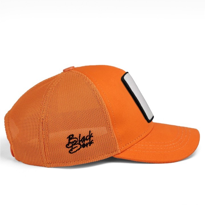 Neon Turuncu Çocuk Trucker Şapka (Cap)