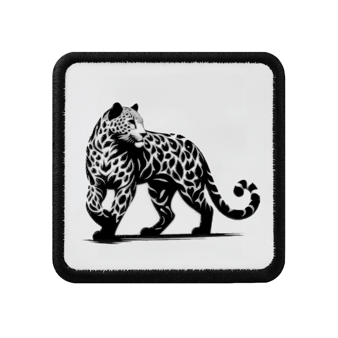 V1 Panter - 5BS Kod Logolu Unisex Beyaz- Siyah Bench (Patch)