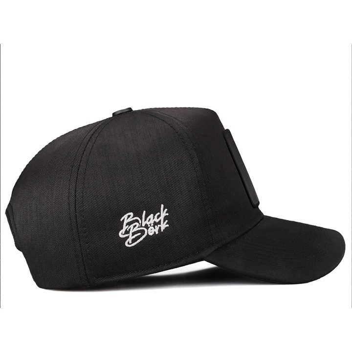 Siyah Cordura Kumaş Baseball Şapka (Cap)