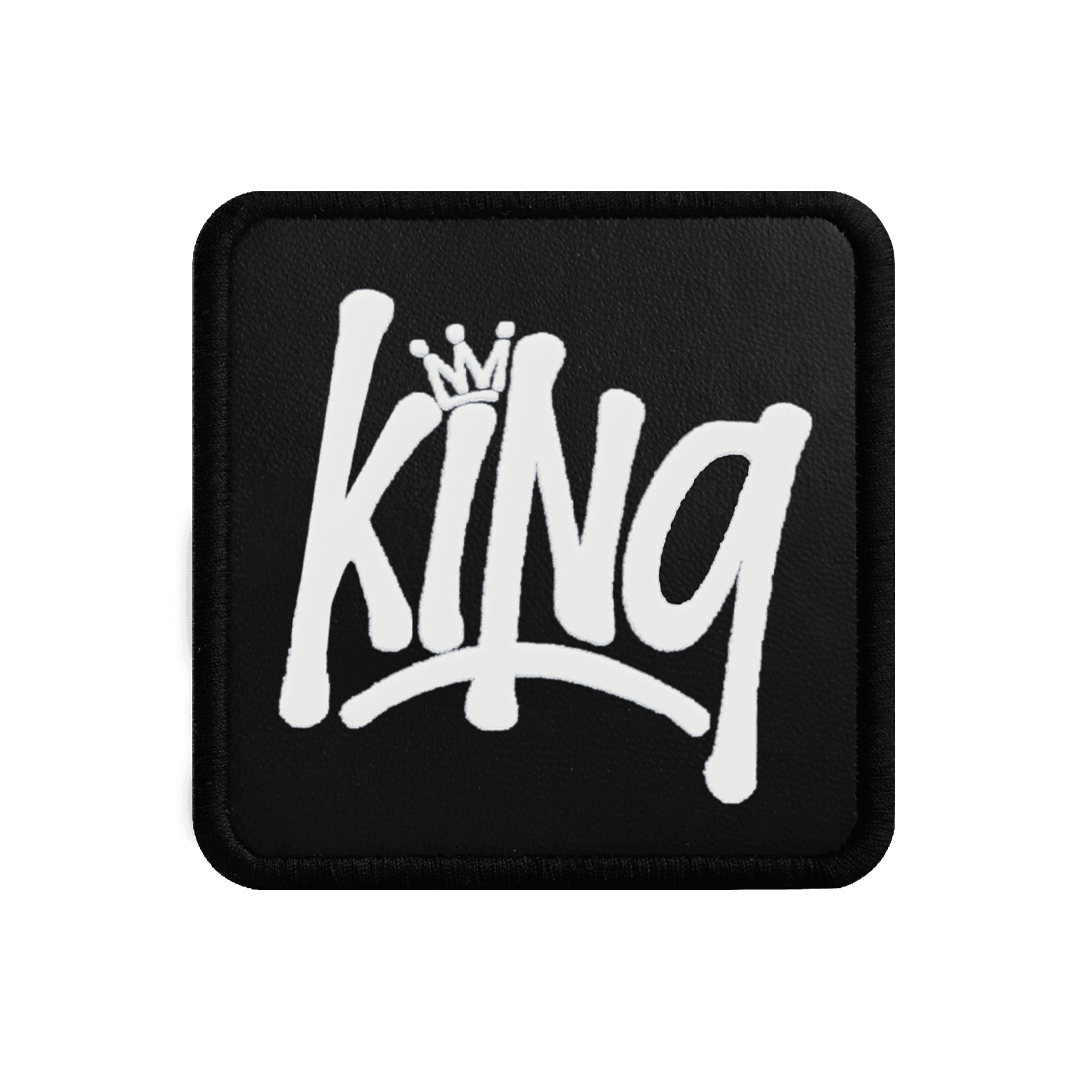 V1 King - 1 Kod Logolu Unisex Siyah Bench (Patch)