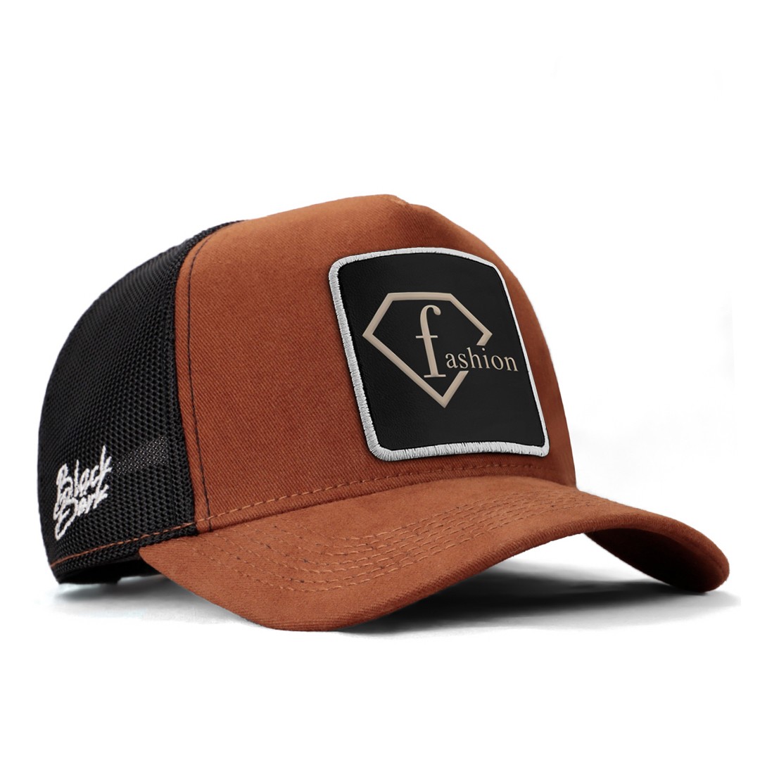 Fashion Camel-Siyah Şapka (Cap) - F - 10 Kod Logolu