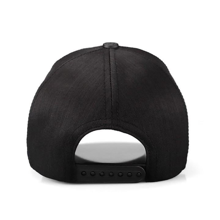 Siyah Cordura Kumaş Baseball Şapka (Cap)