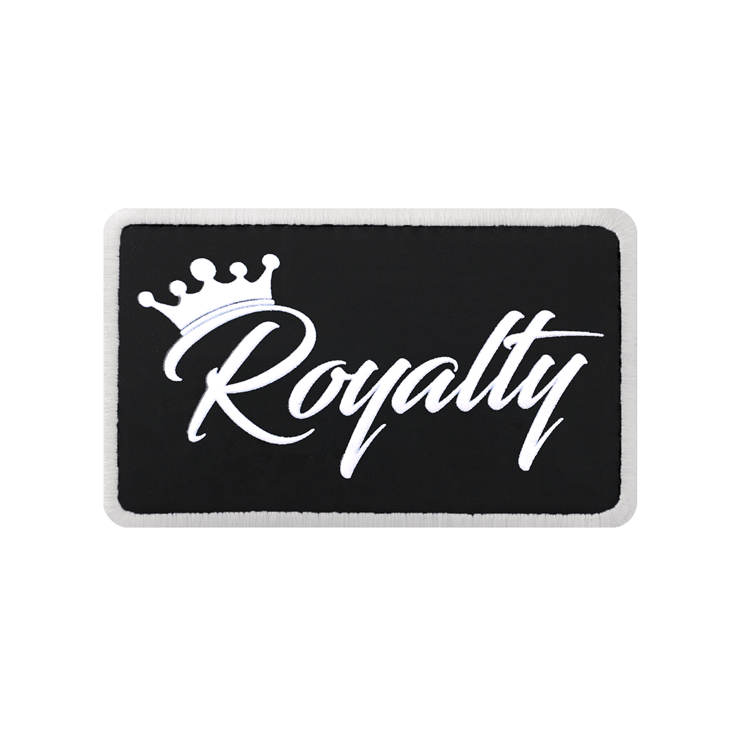 V2  Royalty - 2sb Kod Logolu Unisex Siyah Bench (Patch)