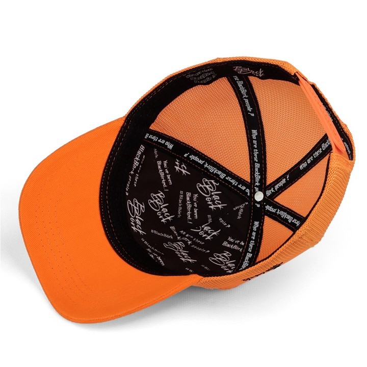 Neon Turuncu Çocuk Trucker Şapka (Cap)