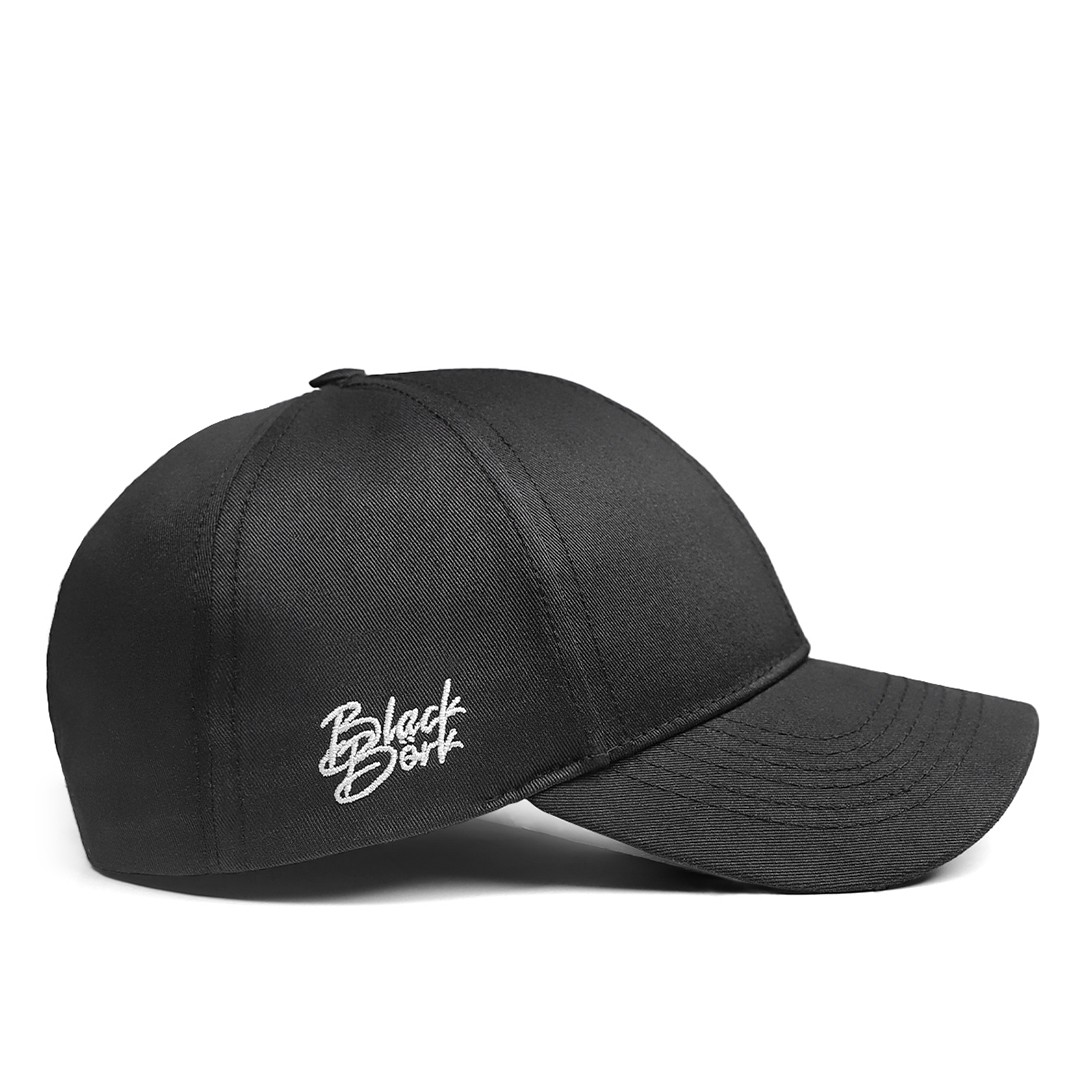 BlackBörk Six Baseball Unisex Siyah Şapka (Cap)