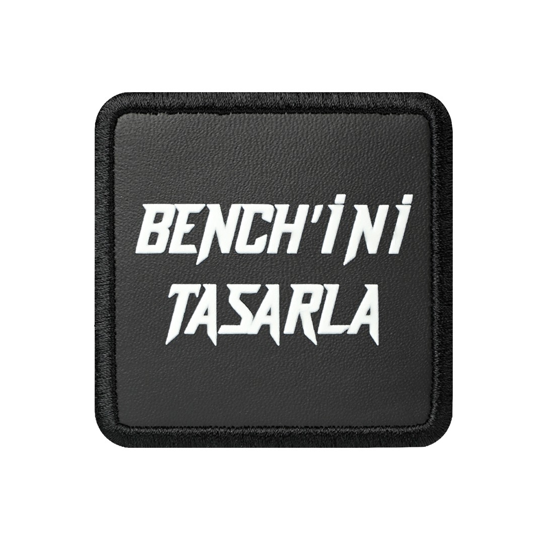 V1 Siyah Benchini Tasarla Unisex Bench (Patch)