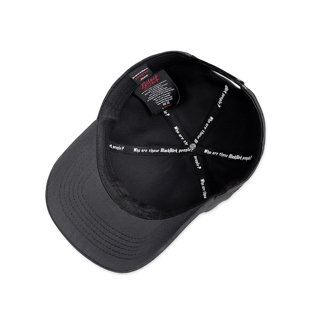 BlackBörk Six Baseball Unisex Siyah Şapka (Cap)