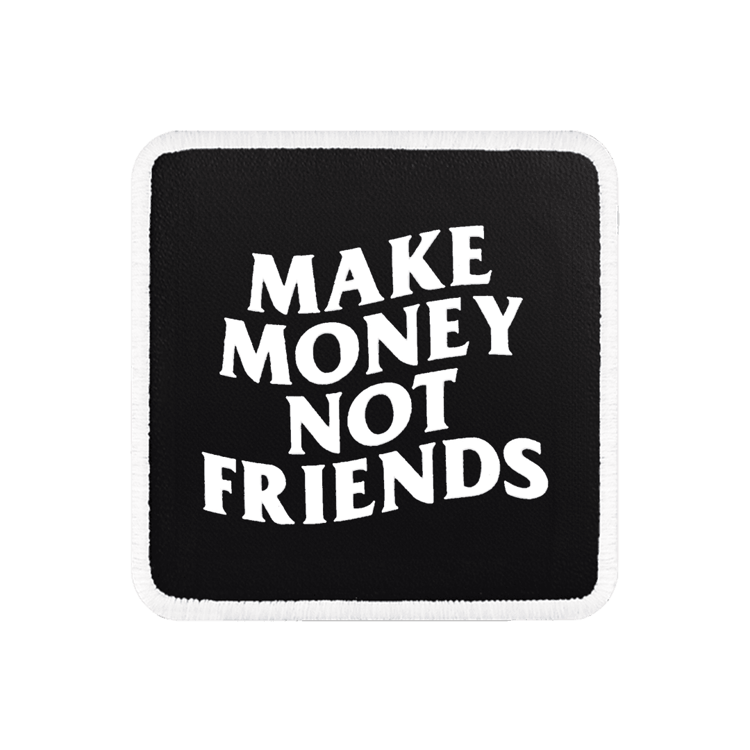 V1 Make Money - 1 Kod Logolu Unisex Siyah-Beyaz Bench (Patch)