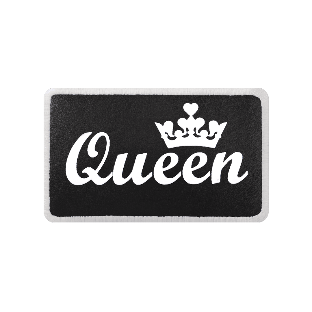 V2  Queen - 2sb Kod Logolu Unisex Siyah Bench (Patch)