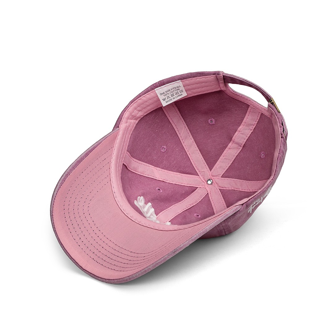 Vintage Toz Pembe Şapka (Cap)