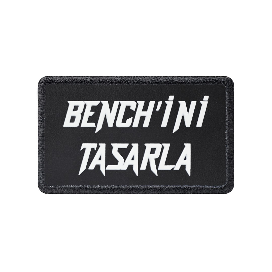 V2 Siyah-Siyah Benchini Tasarla Unisex Bench (Patch)