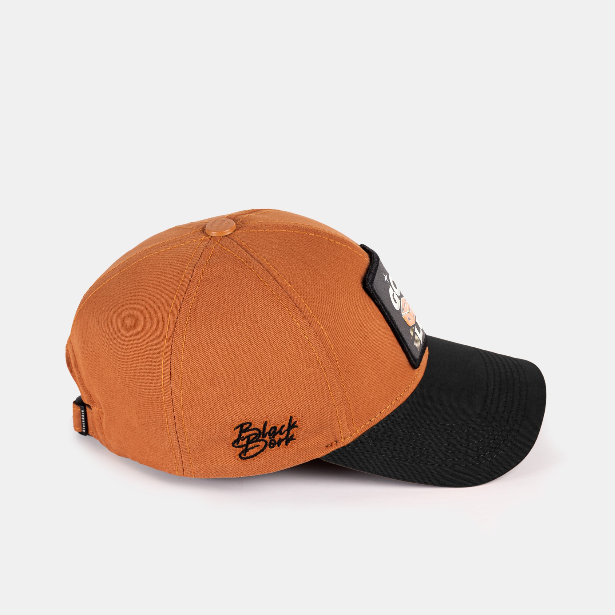 BlackBörk Six Baseball Siyah Siperli - Kiremit Şapka (CAP)