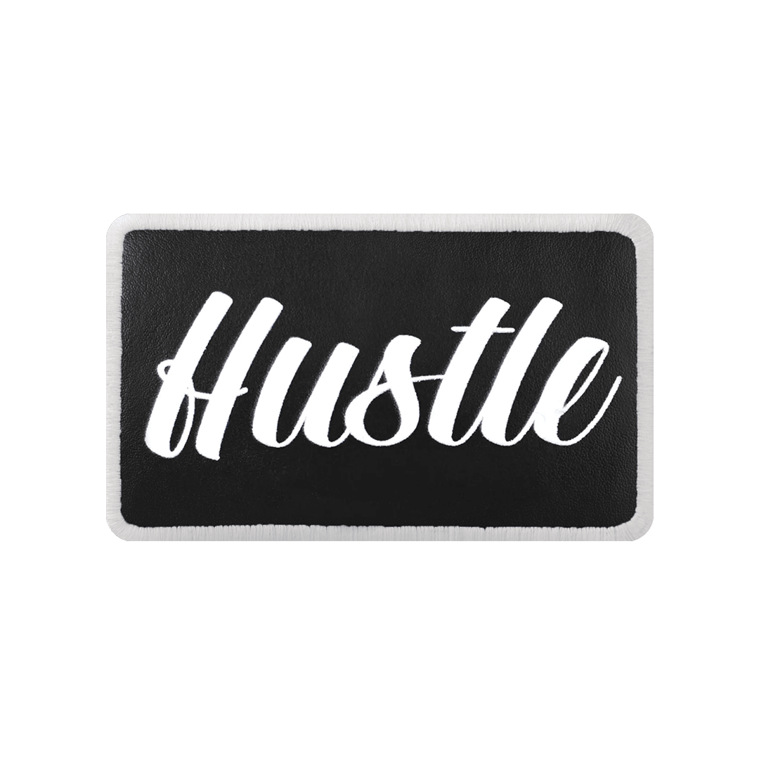 V2  Hustle - 2sb Kod Logolu Unisex Siyah Bench (Patch)