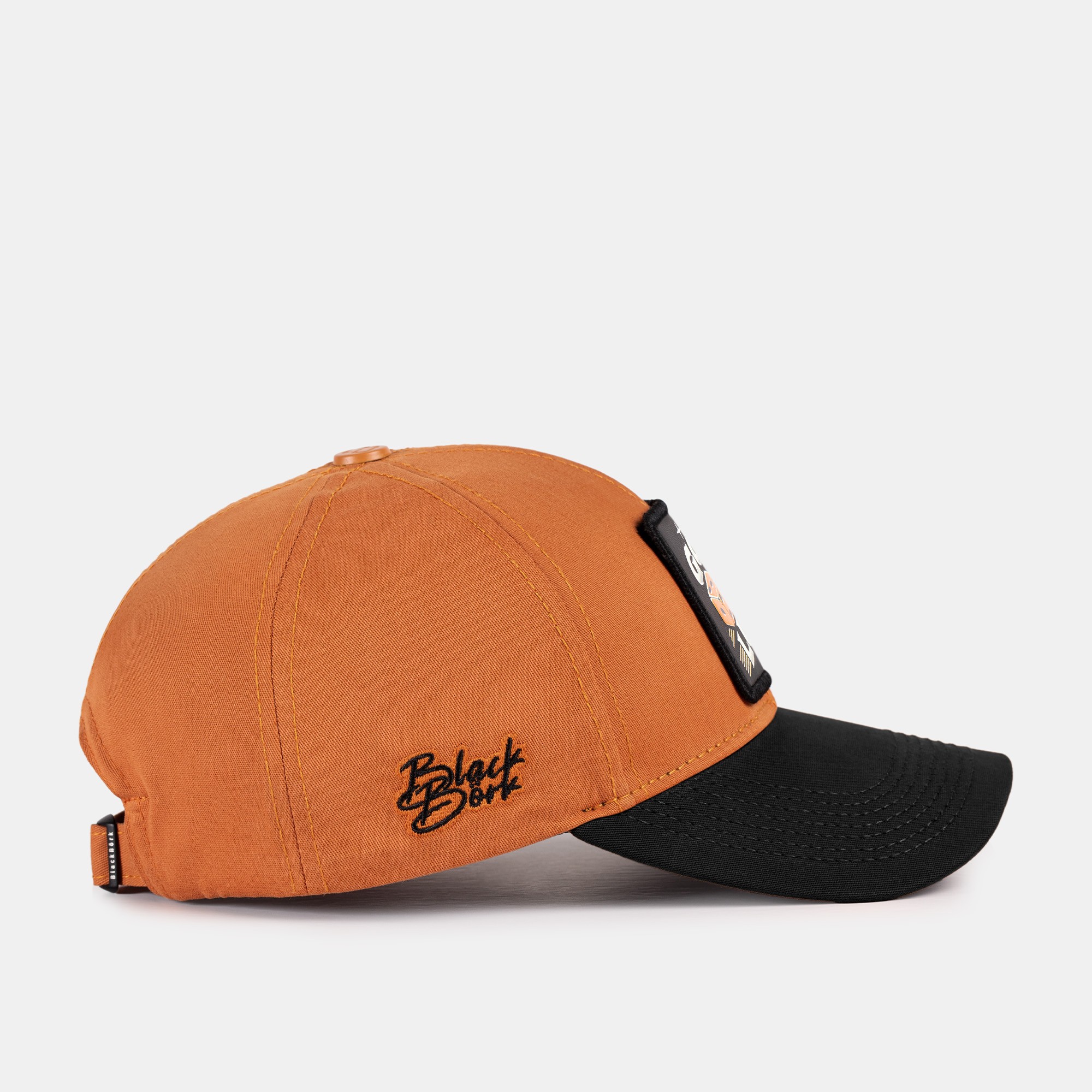 BlackBörk Six Baseball Siyah Siperli - Kiremit Şapka (CAP)