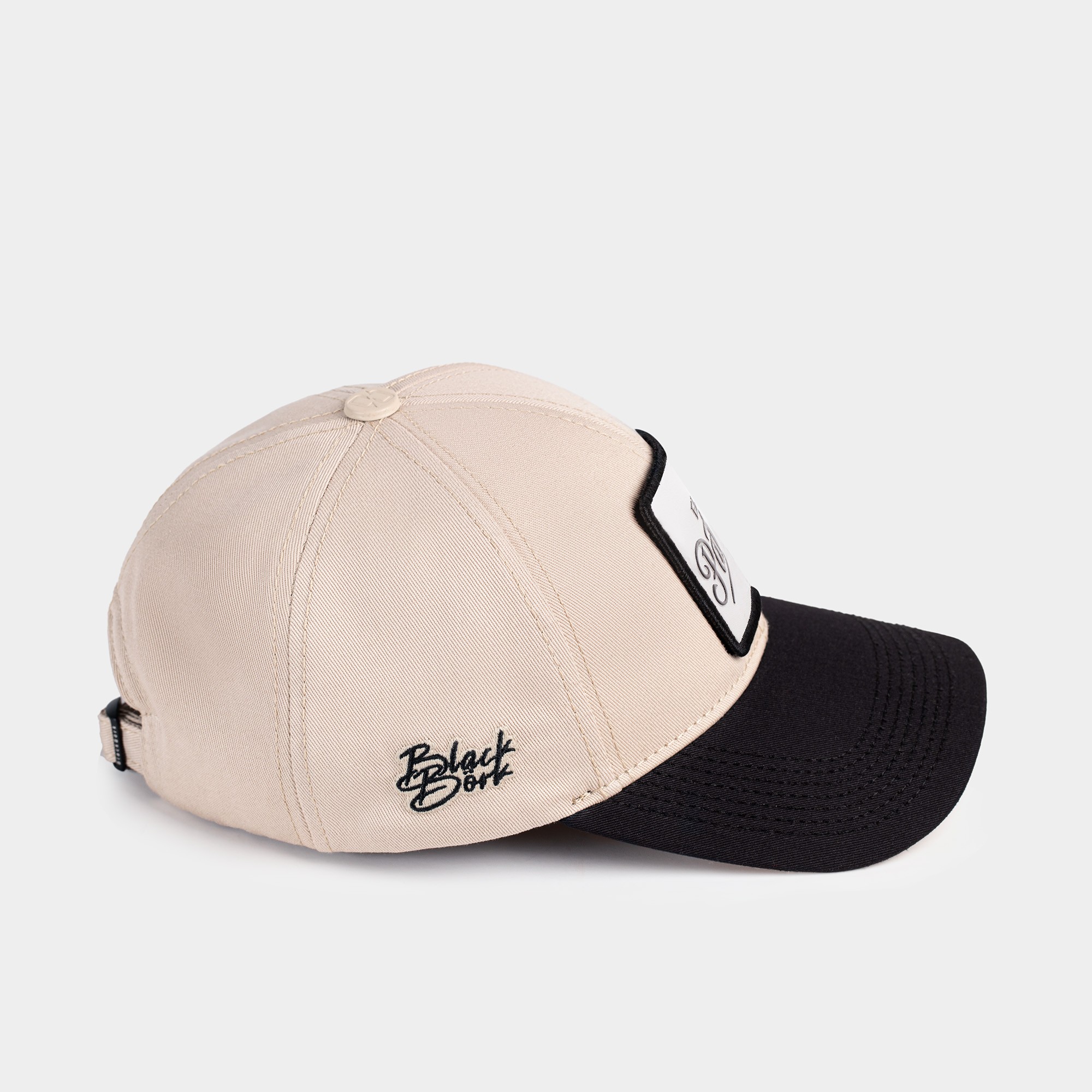 BlackBörk Six Baseball Siyah Siperli - Bej Şapka (CAP)