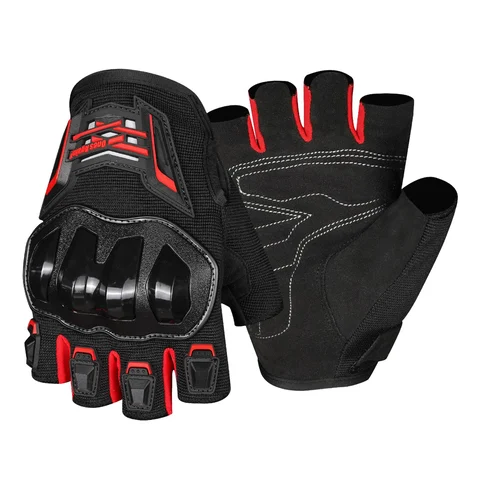 Ones Agaın Parmaksız Eldiven Mg14d Siyah Kırmızı